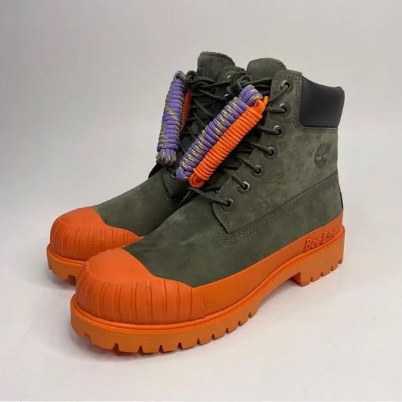 Timberland X Bee Line 6inch Premium Boot Rubber Toe “Grape Leaf” TB-0A5SAP-A58 - Picture 3 of 5